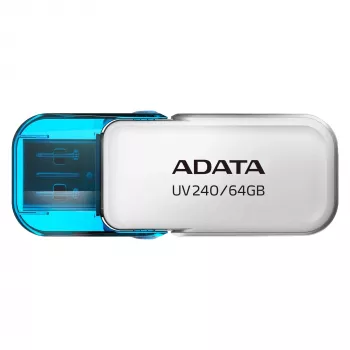 ADATA UV240 USB-stick 64 GB USB Type-A 2.0 blauw, wit