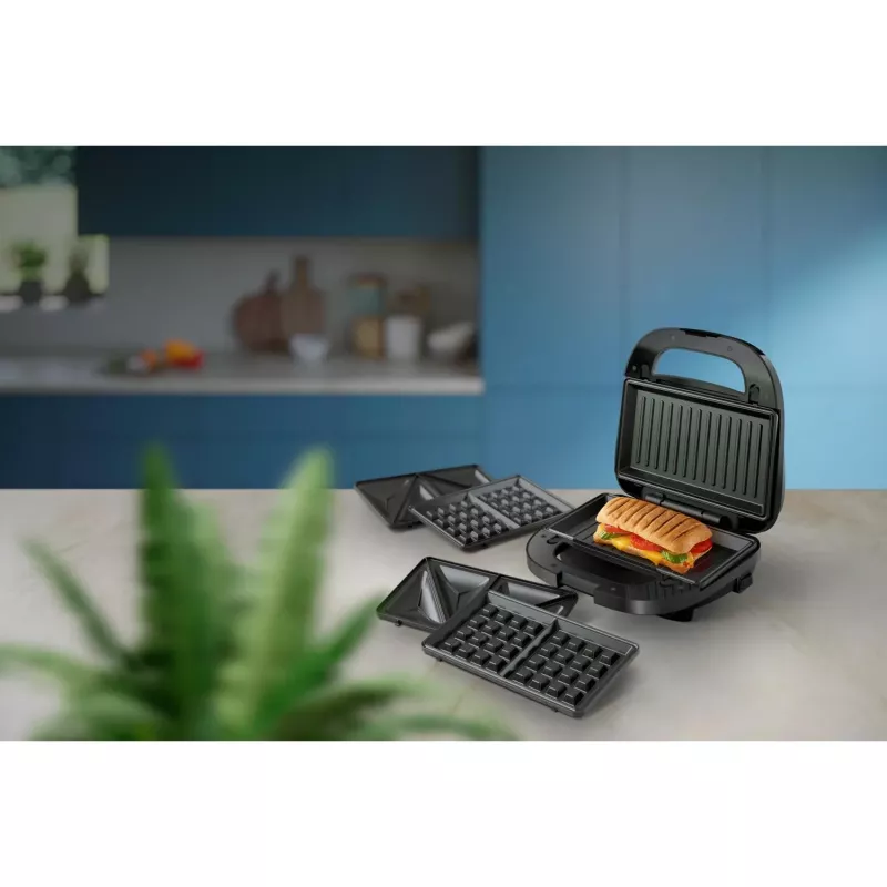 Philips 5000 serie HD2350/80 sandwichmaker, fenol-formaldehyde (PF), 0,75 m, 750 W, 220-240 V, 50-60 Hz, 236 mm