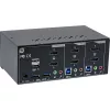 KVM Desktop Switch InLine 62652I 2-poorts dual-monitor HDMI 4K USB 3.0 audio