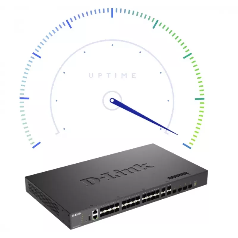 D-Link Layer 3 Stackable 10 Gigabit Managed Switches, managed, L3, vollduplex, rackmontage