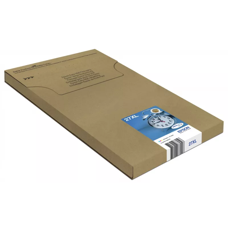 Epson wekker multipack 3-kleuren 27XL DURABrite Ultra inkt EasyMail