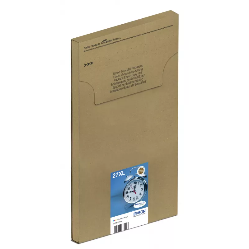 Epson wekker multipack 3-kleuren 27XL DURABrite Ultra inkt EasyMail