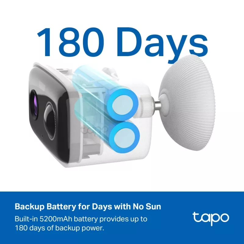 TP-Link Tapo C400 KIT box IP-beveiligingscamera buiten 1920 x 1080 pixel wand