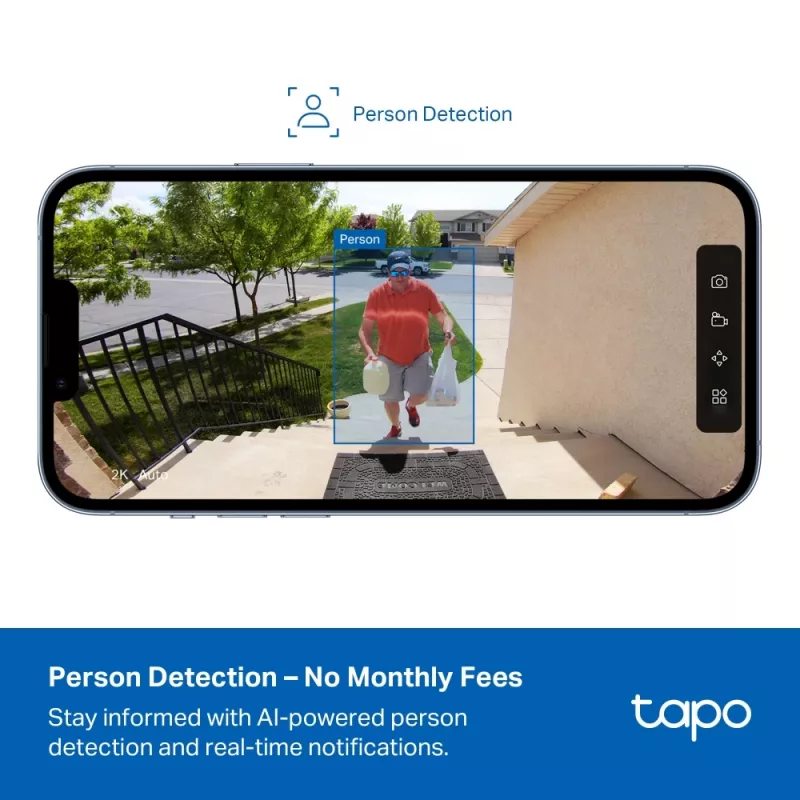TP-Link Tapo C400 KIT box IP-beveiligingscamera buiten 1920 x 1080 pixel wand