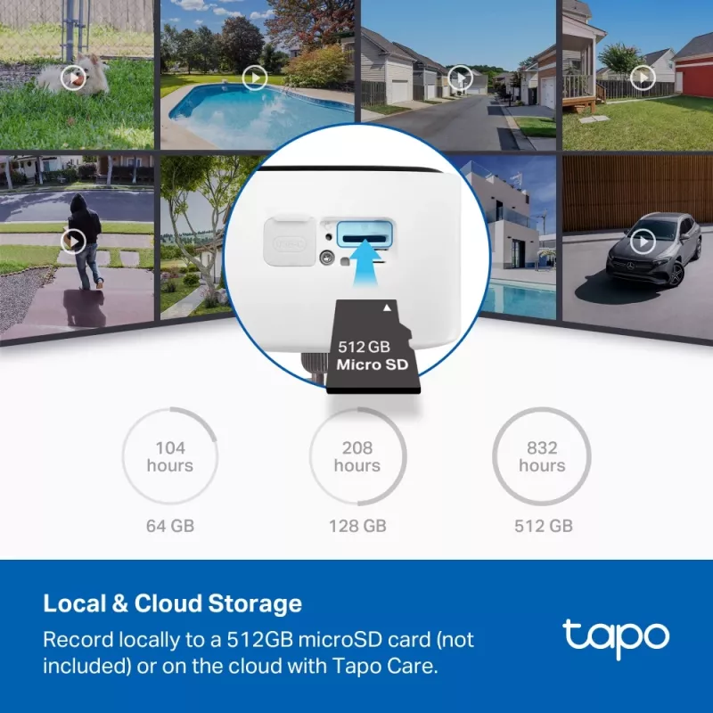 TP-Link Tapo C400 KIT box IP-beveiligingscamera buiten 1920 x 1080 pixel wand