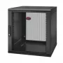 APC NetShelter WX AR112SH6 - 12U, 19 inch patchkast, wandmontage, voorgemonteerd, 600 mm diep