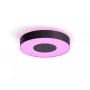 Slimme plafondlamp Philips Hue Infuse zwart Bluetooth LED, Ø 381 mm, H 86 mm