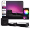 Philips Hue Play light bars startset – 2 Play light bars + Hue Bridge Pro, Bluetooth, zwart, Type-C-stekker