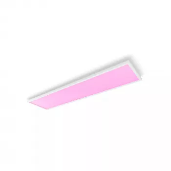 Philips Surimu rechthoekig paneel slimme plafondlamp, Bluetooth/Zigbee, 1200×300×48 mm, 220–240 V, wit