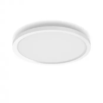 Philips Surimu Round Panel, slimme plafondlamp, Bluetooth/Zigbee, wit, aluminium, multi, 2000 K