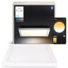 Philips Aurelle Square Panel Light, slimme plafondlamp, Bluetooth/Zigbee, wit, LED, aluminium, variabel