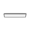 Slimme plafondlamp Signify Philips Aurelle Rectangle Panel — Bluetooth/Zigbee, 1200×300×48 mm, zwart