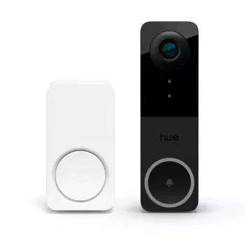 Philips deurbelset zwart