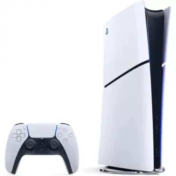 Sony Playstation 5 slim Digital Edition 825 GB Wi-Fi zwart, wit
