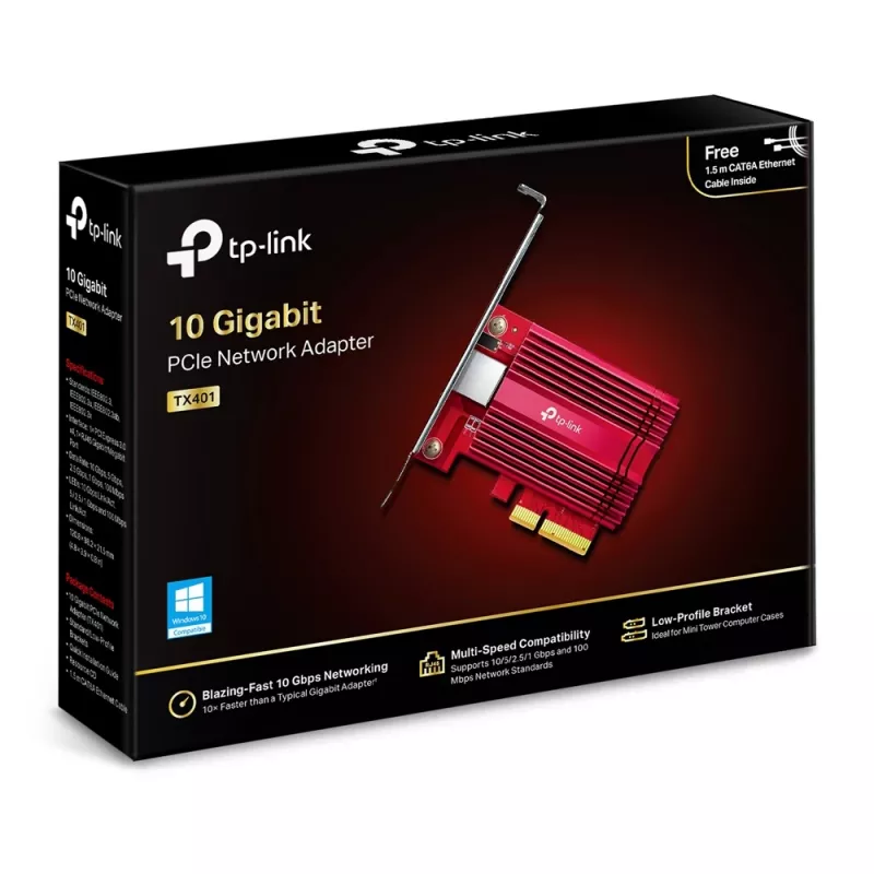 TP-Link TX401 netwerkkaart intern Ethernet 10000 Mbit/s