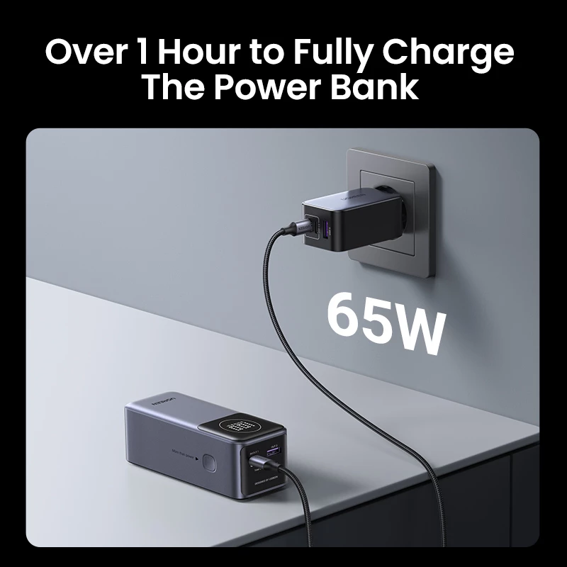 Draagbare powerbank Ugreen 12000mAh 100W snelladen