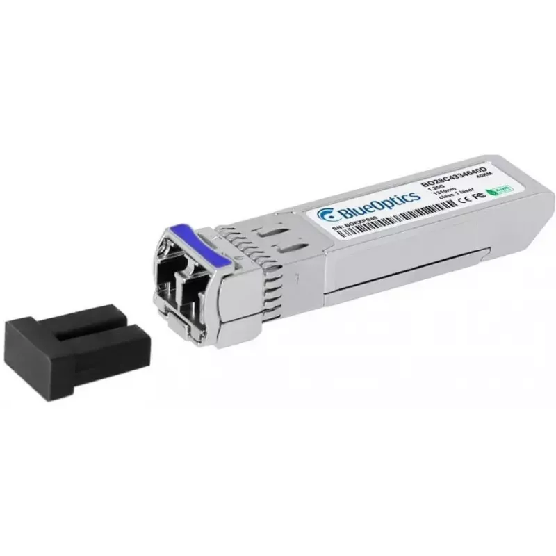 Glasvezel-SFP-transceiver BlueOptics AT-SPBD40DUAL-14-BO, cSFP-interface, LC-stekker, aluminium