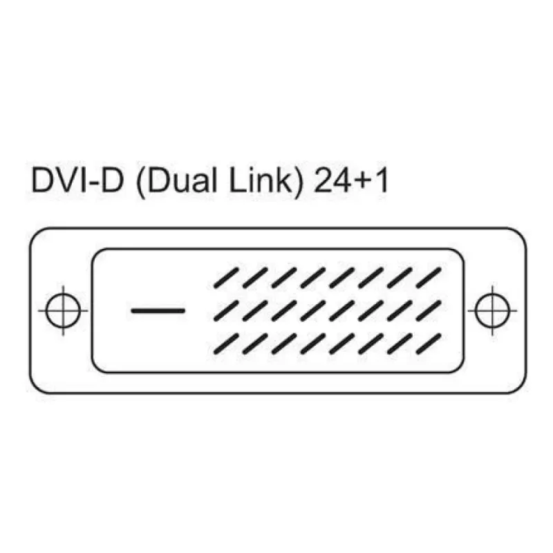 Techly Dual Link DVI digitaal (DVI-D) met ferriet 20 m ICOC DVI-8120F