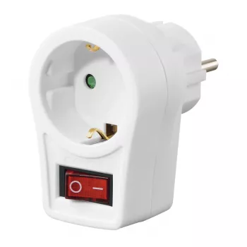 Hama 00223212 netstekker-adapter Type F wit