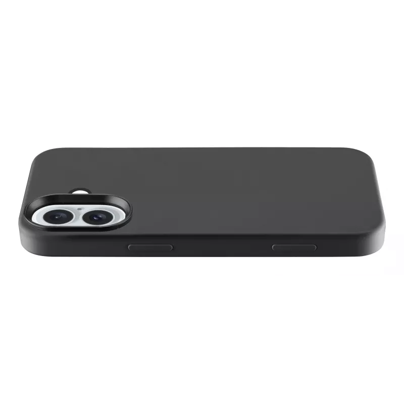 Cellularline Sensation – iPhone 16 hoes van soft-touch-siliconen, cover, Apple, iPhone 16, 15,5 cm (6,1 inch), zwart
