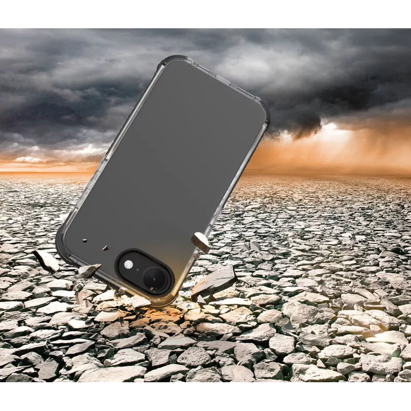Cellularline Tetra Force Strong Guard – iPhone 16e ultra-elastische, stootvaste beschermhoes met geïntegreerde antibacteriële Microban®-technologie