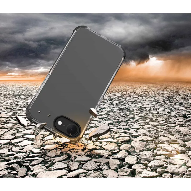 Cellularline Tetra Force Strong Guard – iPhone 16e ultra-elastische, stootvaste beschermhoes met geïntegreerde antibacteriële Microban®-technologie