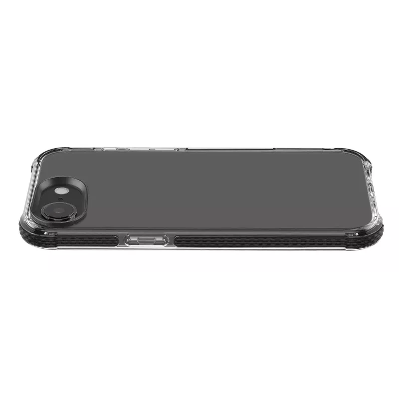 Cellularline Tetra Force Strong Guard – iPhone 16e ultra-elastische, stootvaste beschermhoes met geïntegreerde antibacteriële Microban®-technologie
