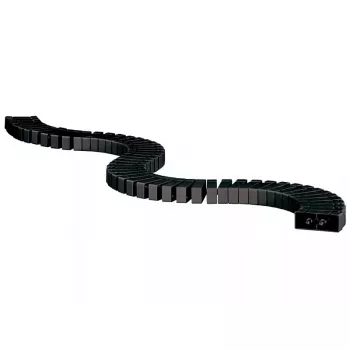 Kabelorganizer Bachmann Desk Kabel Eater zwart, 1 m lengte, 1 stuk