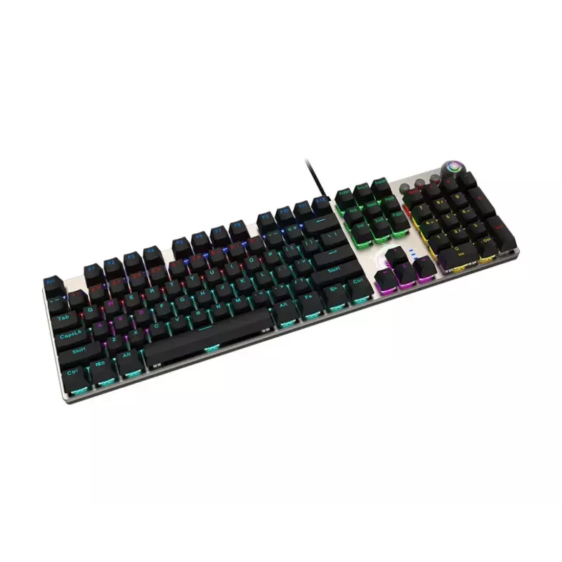 Gaming-toetsenbord MSI FORGE GK310 RED DE mechanisch USB QWERTY zwart