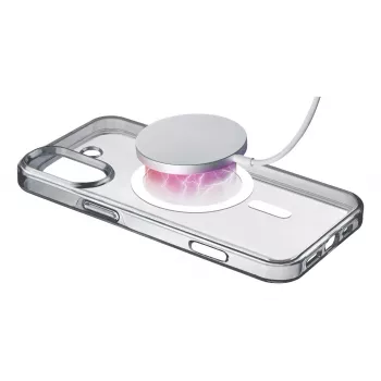 Cellularline Gloss Mag – iPhone 16 magnetische hoes voor opladen en bevestigen aan MagSafe-oplader