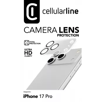 Cellularline cameraobjectief - iPhone 17 Pro bescherming voor de camera