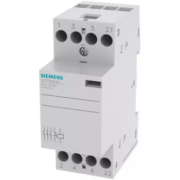 Siemens 5TT5031-2 installatiecontactor, 3 NO + 1 NC, AC 230/400 V