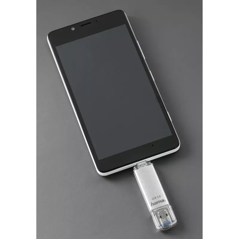 Hama C-Laeta USB-stick 128 GB USB Type-A / USB Type-C 3.2 Gen 1 (3.1 Gen 1) zilver