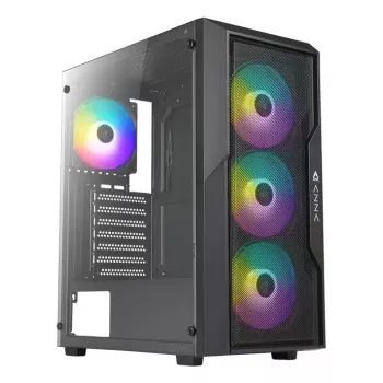 Pc-behuizing Azza Fighter midi tower zwart