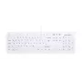 Draadloos RF-toetsenbord Active Key AK-C8100 — full-size 105 toetsen, kantoor, wit, Duitse layout