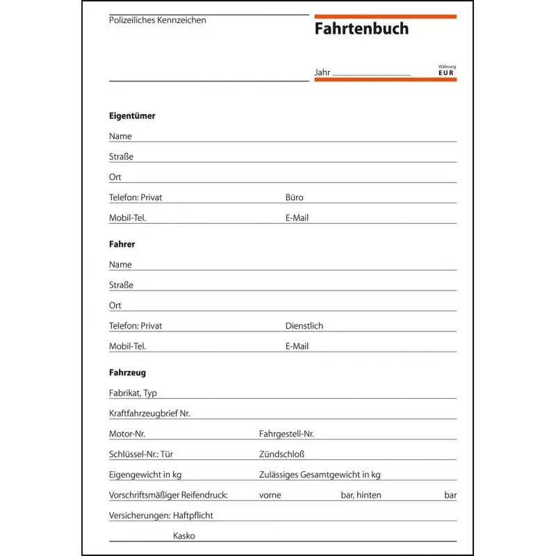 Bedrijfsformulier Sigel FA514