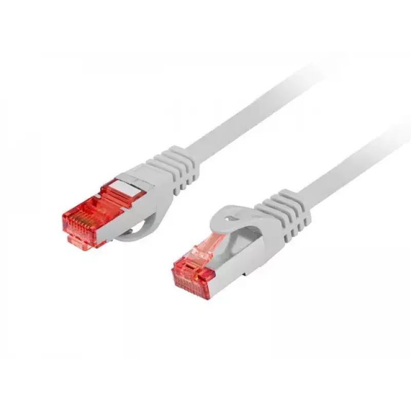 Lanberg PCF6-10CU-0150-S Cat6 S/FTP LSZH patchkabel, 1,5 m, grijs