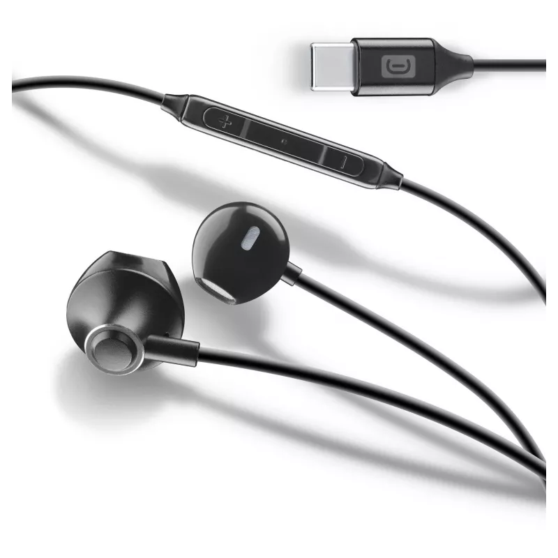Cellularline ORBIT stereo oorkoptelefoon met microfoon en afstandsbediening