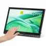 HANNspree HT165HPB 39,6 cm (15,6 inch) Full HD IPS LCD touchscreen-monitor 1920×1080, 15 ms, VESA, luidspreker, zwart