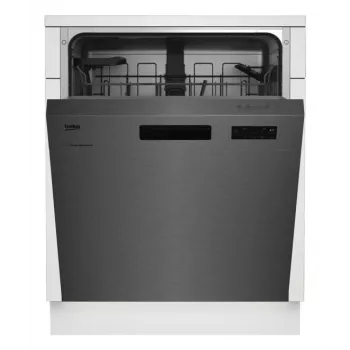 Beko BDUN16440X half-inbouw vaatwasser, 14 couverts