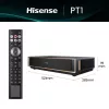 Projector HISENSE PT1 3D Smart-TV, native 16:9, Wi‑Fi & Ethernet, HDR (HLG), HDMI 2.0/2.1, zwart
