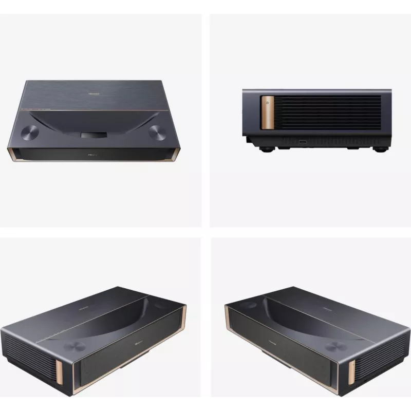 Projector HISENSE PT1 3D Smart-TV, native 16:9, Wi‑Fi & Ethernet, HDR (HLG), HDMI 2.0/2.1, zwart