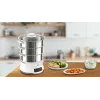 Tefal Convenient Series Deluxe VC502D Stoomkoker 3 manden Aanrecht 900 W RVS, wit