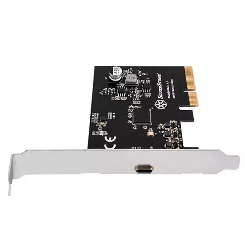 Silverstone ECU06 interne USB 3.2 Gen 2 adapter PCIe low-profile
