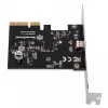 Silverstone ECU06 interne USB 3.2 Gen 2 adapter PCIe low-profile