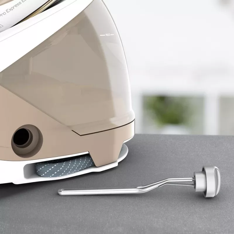 Tefal Pro Express Eco GV9E22E0 stoomstrijkstation 2200 W 1,8 L Durilium AirGlide Autoclean-strijkzool beige, wit