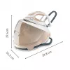 Tefal Pro Express Eco GV9E22E0 stoomstrijkstation 2200 W 1,8 L Durilium AirGlide Autoclean-strijkzool beige, wit