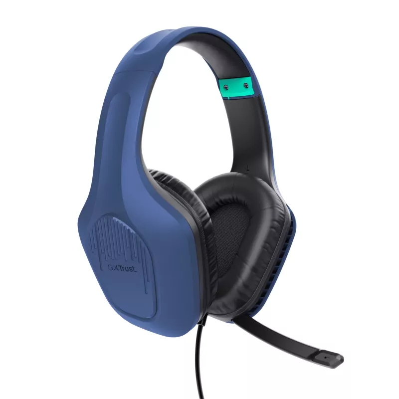 Trust GXT 415B Zirox headset bedraad hoofdband gaming blauw