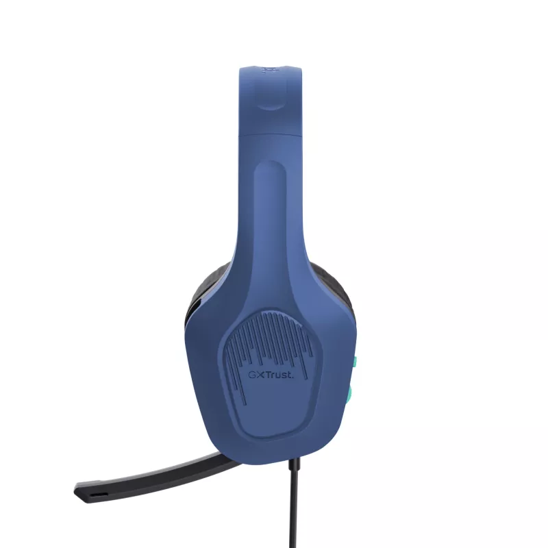 Trust GXT 415B Zirox headset bedraad hoofdband gaming blauw