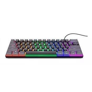 Trust GXT 867 Acira Gaming-toetsenbord USB QWERTY US-Engels zwart